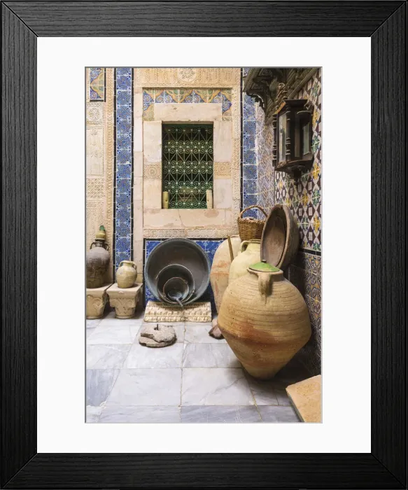 Framed Print : Tunisia, Sousse, Madina, Dar Essid Museum Framed Print : Tunisia, Sousse, Madina, Dar Essid Museum