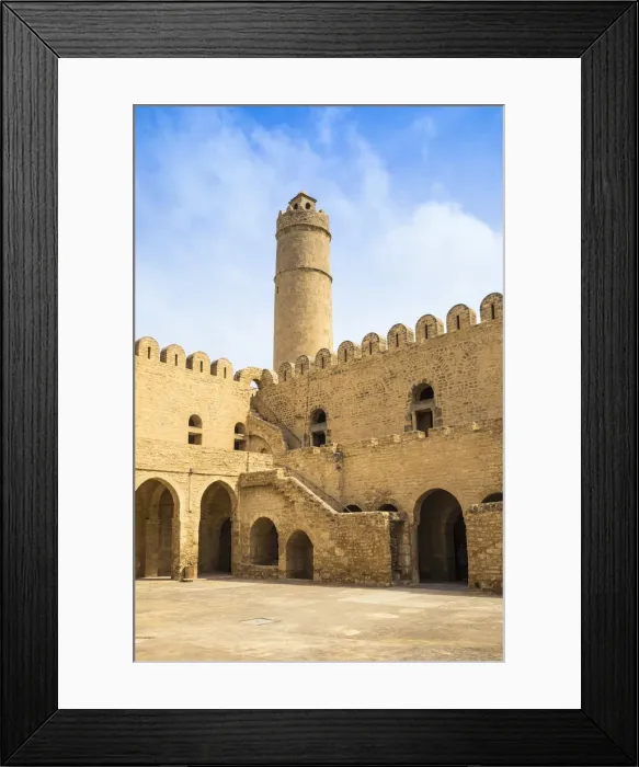 Framed Print : Tunisia, Sousse, Rabat (fort) Framed Print : Tunisia, Sousse, Rabat (fort)