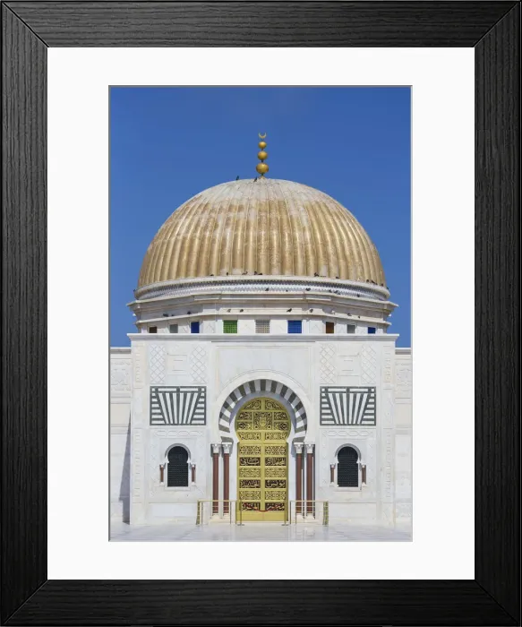 Framed Print : Tunisia, Monastir, Bourguiba mausoleum Framed Print : Tunisia, Monastir, Bourguiba mausoleum