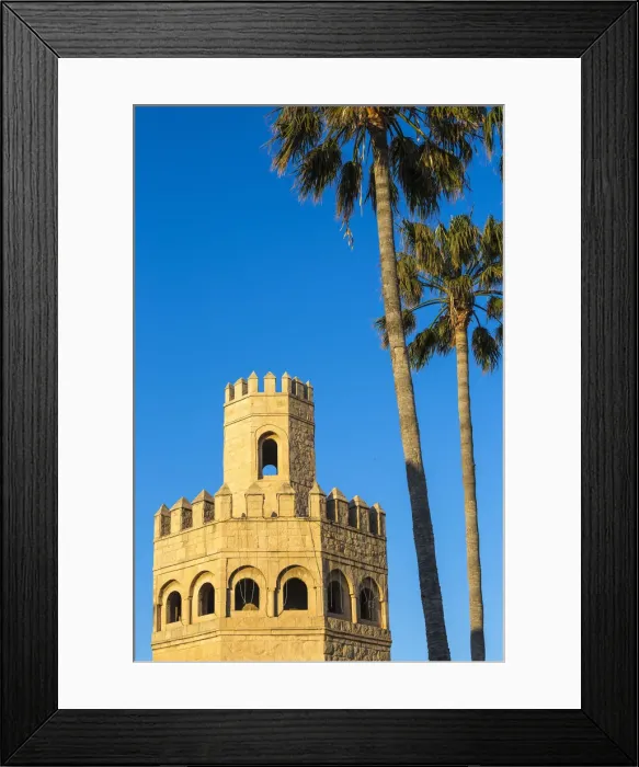 Framed Print : Tunisia, Monastir, Madina, Watch tower Framed Print : Tunisia, Monastir, Madina, Watch tower