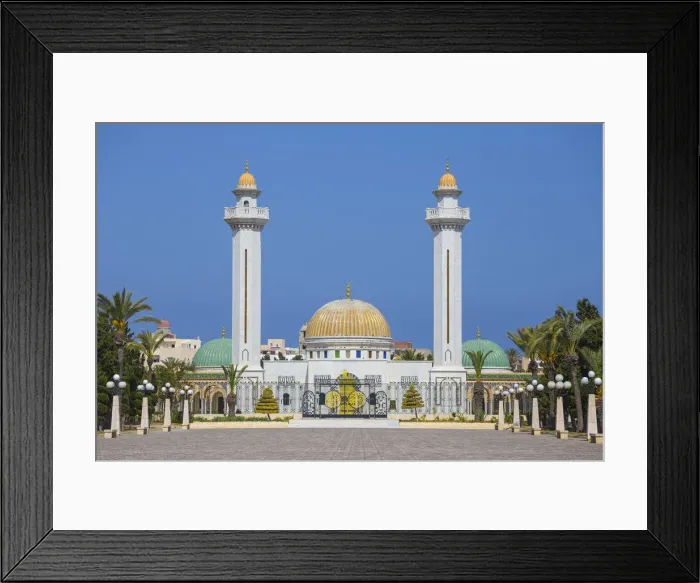 Framed Print : Tunisia, Monastir, Bourguiba mausoleum Framed Print : Tunisia, Monastir, Bourguiba mausoleum
