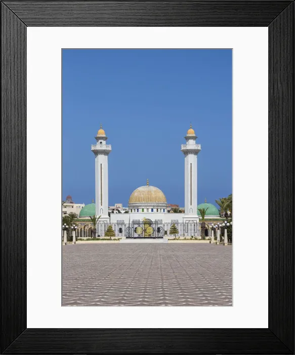 Framed Print : Tunisia, Monastir, Bourguiba mausoleum Framed Print : Tunisia, Monastir, Bourguiba mausoleum
