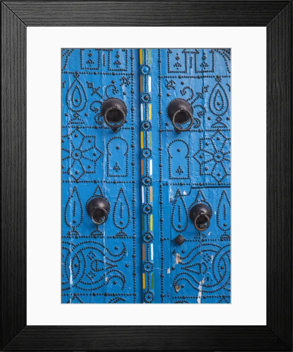 Framed Print : Tunisia, Picturesque whitewashed village of Sidi Bou Said Framed Print : Tunisia, Picturesque whitewashed village of Sidi Bou Said