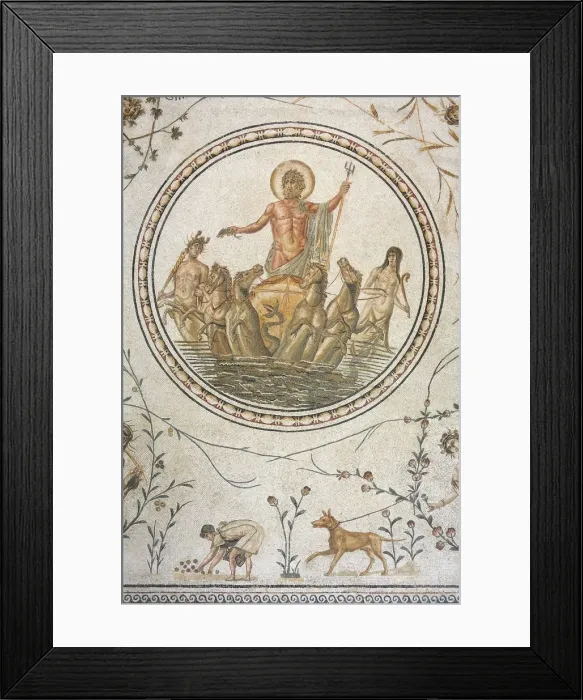 Framed Print : Africa, Tunisia, Tunis, Bardo Museum, Mosaics Framed Print : Africa, Tunisia, Tunis, Bardo Museum, Mosaics