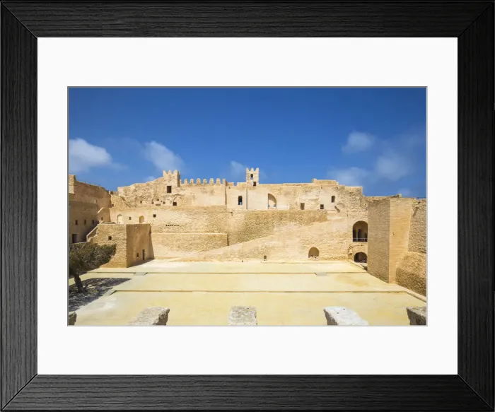 Framed Print : Tunisia, Monastir, Rabat - fortified Islamic monastry Framed Print : Tunisia, Monastir, Rabat - fortified Islamic monastry