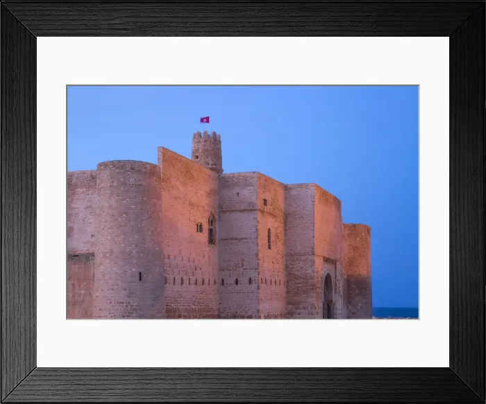 Framed Print : Tunisia, Monastir, Fort Framed Print : Tunisia, Monastir, Fort