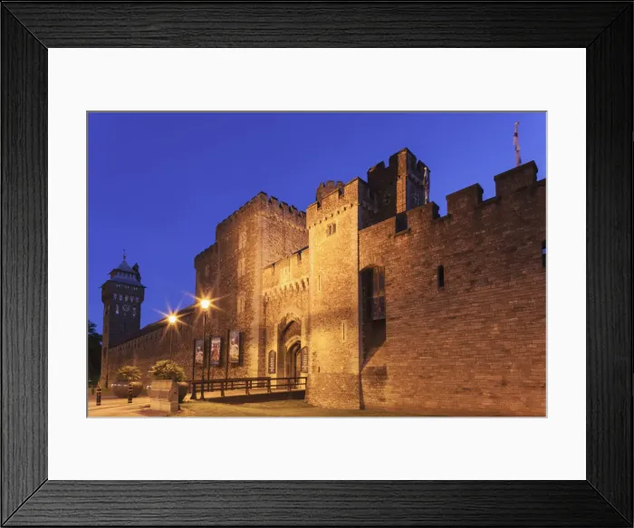 Framed Print : Wales, Cardiff, Cardiff Castle Framed Print : Wales, Cardiff, Cardiff Castle