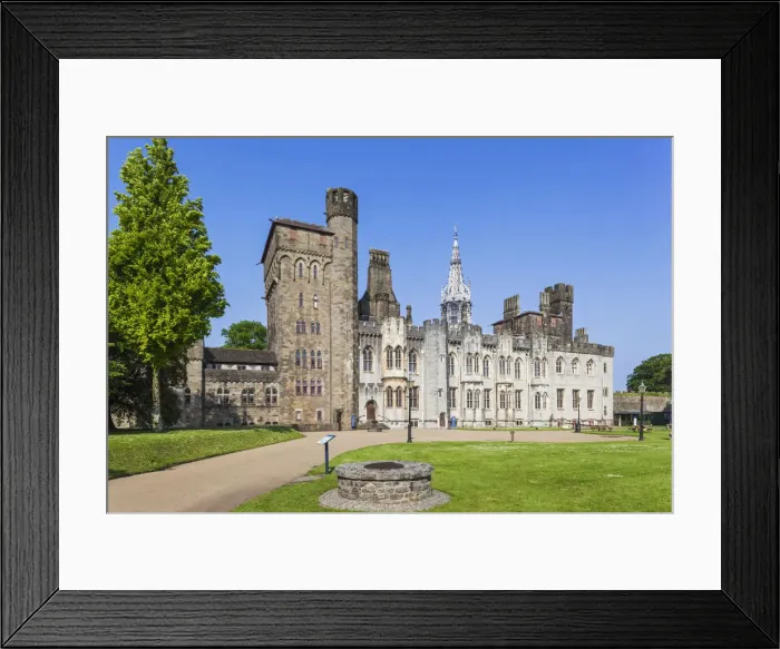 Framed Print : Wales, Cardiff, Cardiff Castle Framed Print : Wales, Cardiff, Cardiff Castle