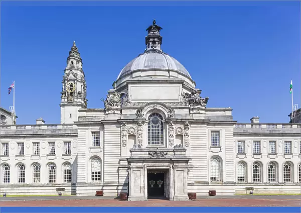 Wales, Cardiff, City Hall