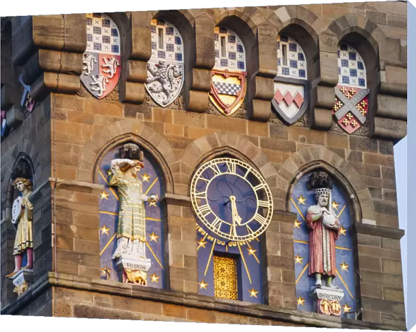 Wales, Cardiff, Cardiff Castle, Clock Tower