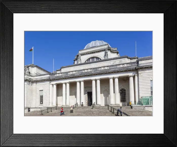 Framed Print : Wales, Cardiff, National Museum Cardiff