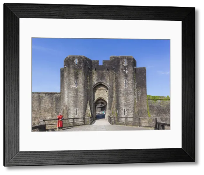 Framed Print : Wales, Glamorgon, Caerphilly, Caerphilly Castle Framed Print : Wales, Glamorgon, Caerphilly, Caerphilly Castle