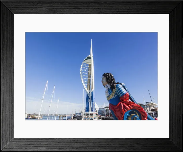 Framed Print : England, Hampshire, Portsmouth, Spinnaker Tower Framed Print : England, Hampshire, Portsmouth, Spinnaker Tower