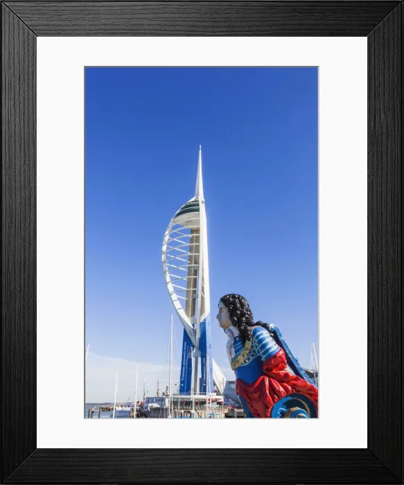 Framed Print : England, Hampshire, Portsmouth, Spinnaker Tower Framed Print : England, Hampshire, Portsmouth, Spinnaker Tower