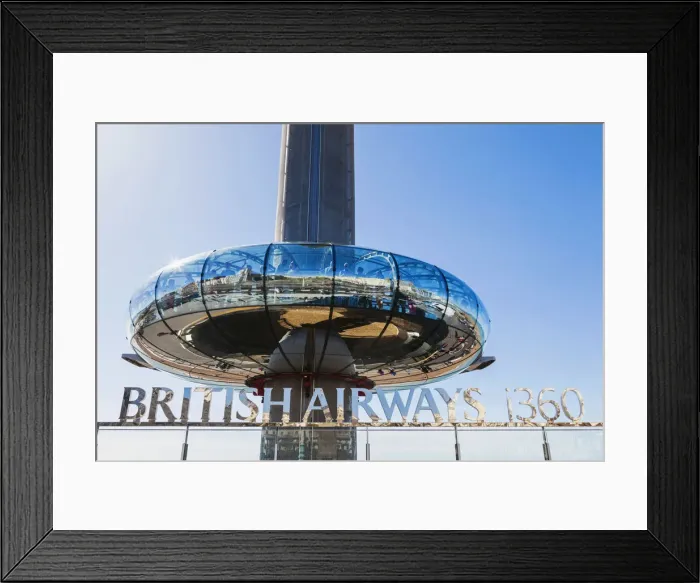 Framed Print : England, East Sussex, Brighton, British Airways i360 Tower Framed Print : England, East Sussex, Brighton, British Airways i360 Tower