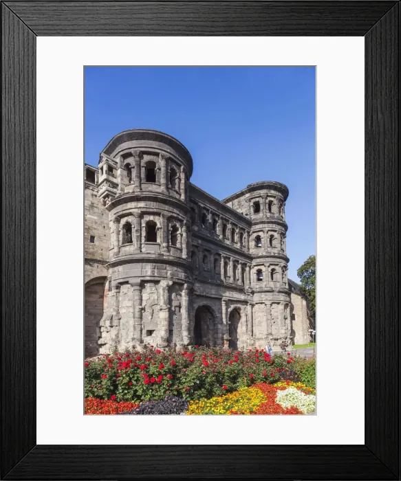 Framed Print : Germany, Rhineland-Palatinate, Moselle, Trier, Porta Nigra Framed Print : Germany, Rhineland-Palatinate, Moselle, Trier, Porta Nigra