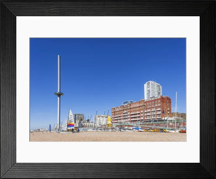 Framed Print : England, East Sussex, Brighton, British Airways i360 Tower Framed Print : England, East Sussex, Brighton, British Airways i360 Tower