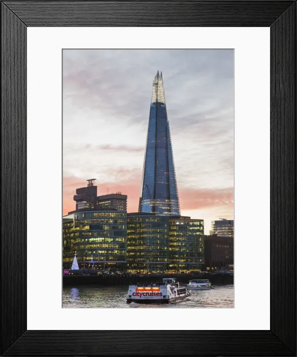 Framed Print : England, London, Southwark, The Shard Framed Print : England, London, Southwark, The Shard