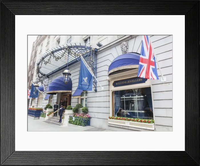 Framed Print : England, London, Piccadilly, The Ritz Hotel