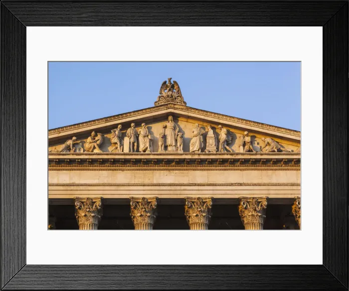 Framed Print : Germany, Bavaria, Munich, Glyptothek and State Collections of Antiquities Museum