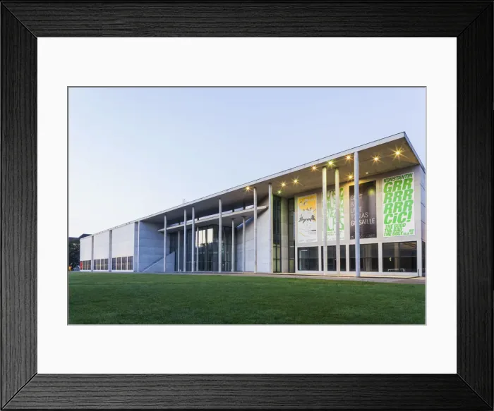 Framed Print : Germany, Bavaria, Munich, The Pinakothek Museum of Modern Art (Pinakothek der Moderne)