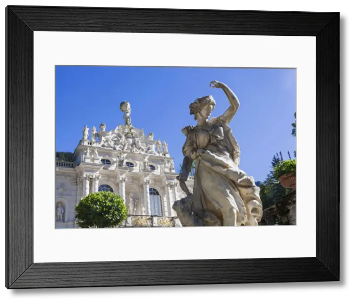 Framed Print : Germany, Bavaria, Linderhof Palace (Schloss Linderhof) Framed Print : Germany, Bavaria, Linderhof Palace (Schloss Linderhof)