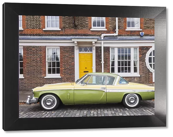 England, London, Southwark, Bankside, Studebaker Vintage Car
