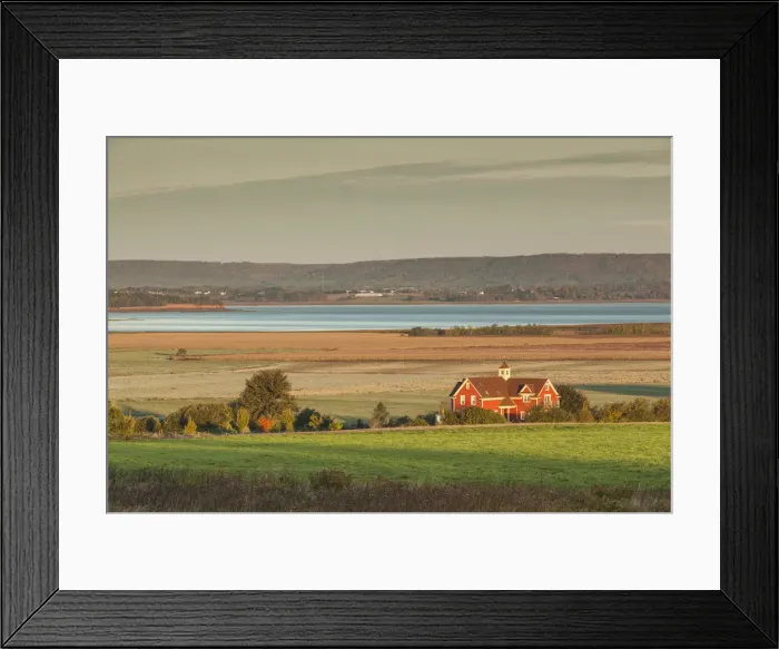 Framed Print : Canada, Nova Scotia, Annapolis Valley, Grand Pre, farm, dawn Framed Print : Canada, Nova Scotia, Annapolis Valley, Grand Pre, farm, dawn