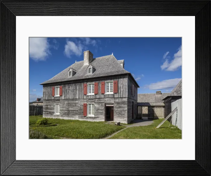Framed Print : Canada, Nova Scotia, Louisbourg, Fortress of Louisbourg National Historic Park Framed Print : Canada, Nova Scotia, Louisbourg, Fortress of Louisbourg National Historic Park