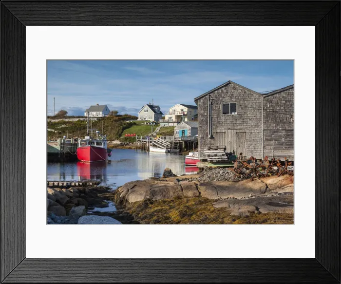Framed Print : Canada, Nova Scotia, Peggys Cove, fishing village on the Atlantic Coast Framed Print : Canada, Nova Scotia, Peggys Cove, fishing village on the Atlantic Coast
