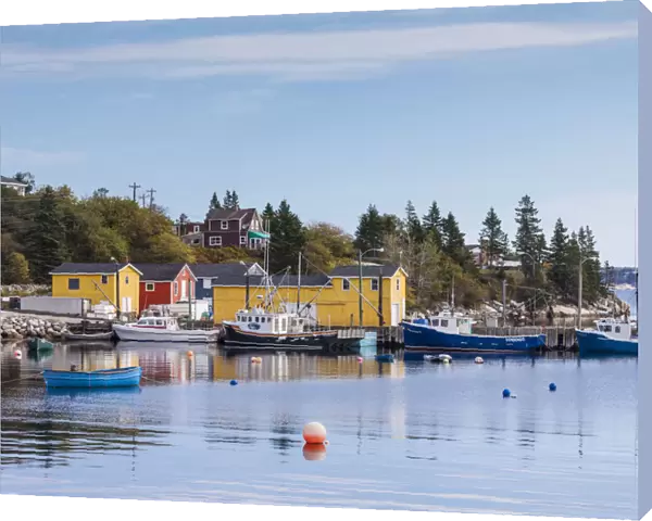 Canada, Nova Scotia, Northwest Cove, small coastal harbor