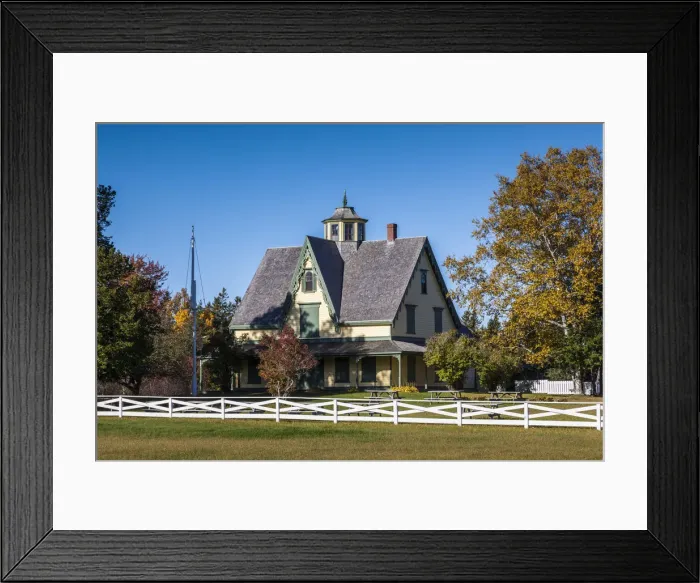Framed Print : Canada, Prince Edward Island, Tyne Valley, Green Park Shipbuilding Museum, Historic Framed Print : Canada, Prince Edward Island, Tyne Valley, Green Park Shipbuilding Museum, Historic