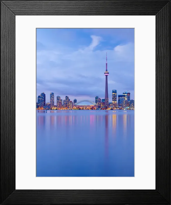 Framed Print : Canada, Ontario, Toronto, CN Tower and Downtown Skyline Framed Print : Canada, Ontario, Toronto, CN Tower and Downtown Skyline