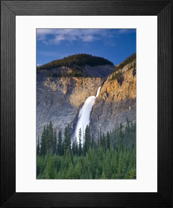 Framed Print : Takkakaw Falls, Yoho National Park, British Columbia, Canada Framed Print : Takkakaw Falls, Yoho National Park, British Columbia, Canada