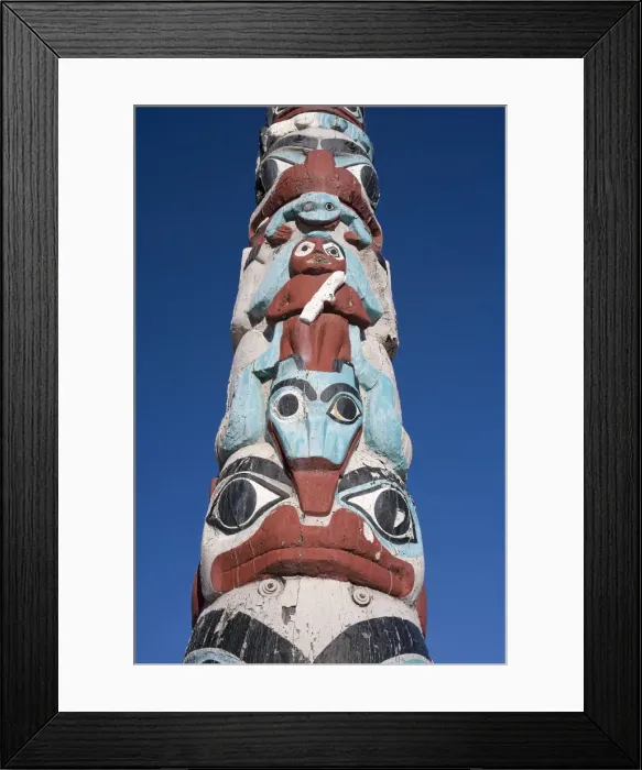Framed Print : Traditional Totem Pole, Jasper Town, Jasper National Park, Alberta, Canada Framed Print : Traditional Totem Pole, Jasper Town, Jasper National Park, Alberta, Canada