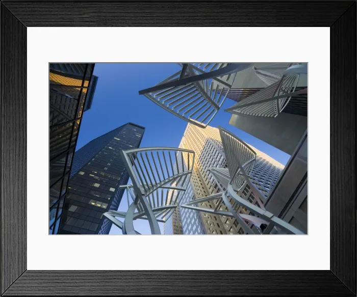Framed Print : Royal Bank Building & skyscrapers, Calgary, Alberta, Canada Framed Print : Royal Bank Building & skyscrapers, Calgary, Alberta, Canada