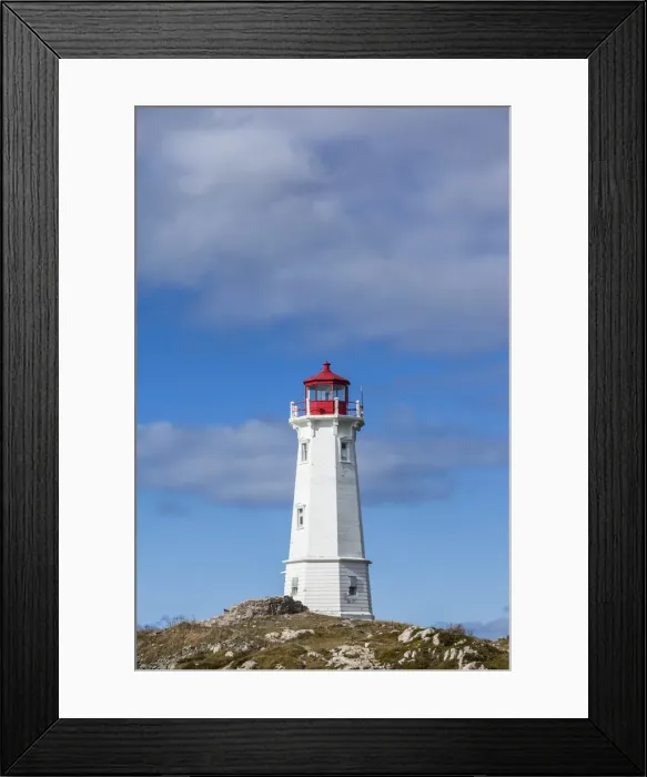Framed Print : Canada, Nova Scotia, Louisbourg, Louisbourg LIghthouse Framed Print : Canada, Nova Scotia, Louisbourg, Louisbourg LIghthouse