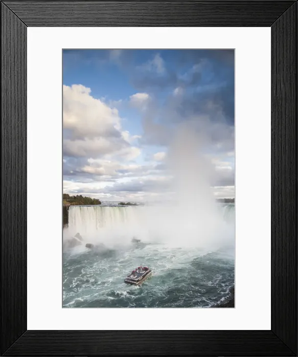 Framed Print : Canada, Ontario, Niagara Falls, Horseshoe Falls