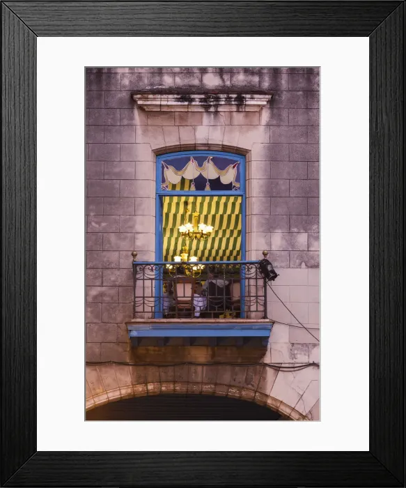 Framed Print : Cuba, Havana, Havana Vieja, Plaza de la Catedral, restaurant Framed Print : Cuba, Havana, Havana Vieja, Plaza de la Catedral, restaurant