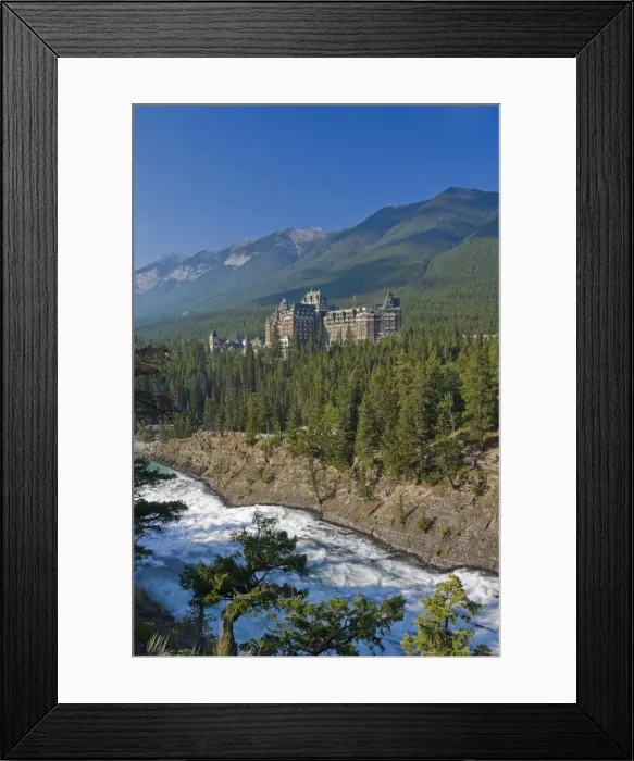 Framed Print : Banff Springs Hotel, Banff Town, Alberta, Canada Framed Print : Banff Springs Hotel, Banff Town, Alberta, Canada