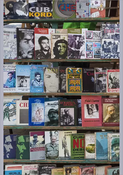 Cuba, Havana, Havana Vieja, Plaza de Armas, used books