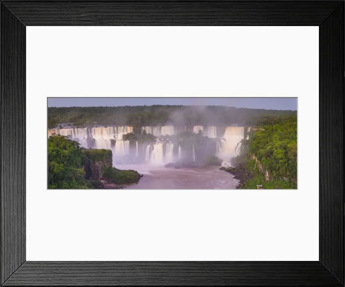 Framed Print : Iguacu Falls, Parana State, Brazil