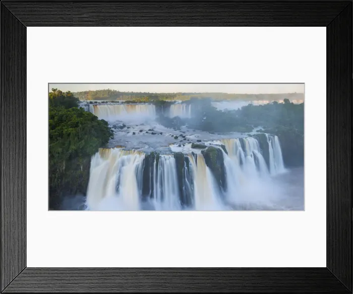 Framed Print : Iguacu Falls, Parana State, Brazil