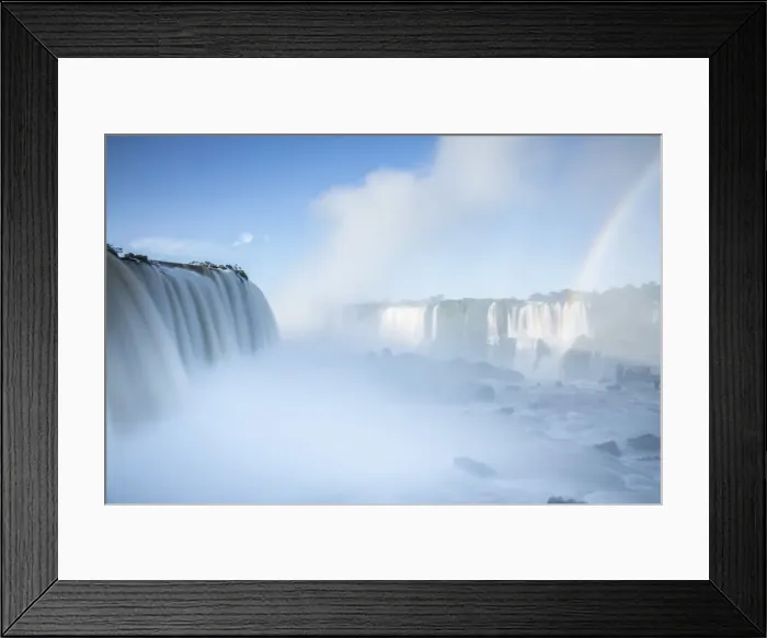 Framed Print : Iguacu Falls, Parana State, Brazil