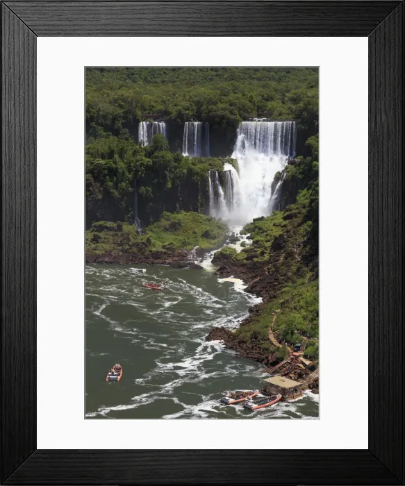 Framed Print : Brazil, Parana, Iguassu Falls National Park (Cataratas do Iguacu) (UNESCO Site) Framed Print : Brazil, Parana, Iguassu Falls National Park (Cataratas do Iguacu) (UNESCO Site)