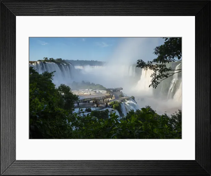 Framed Print : Iguacu Falls, Parana State, Brazil Framed Print : Iguacu Falls, Parana State, Brazil