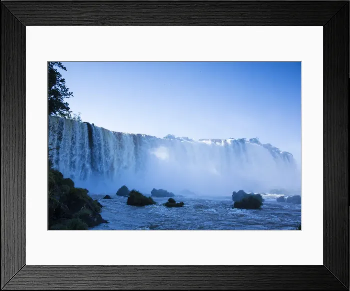 Framed Print : Iguacu Falls, Parana State, Brazil Framed Print : Iguacu Falls, Parana State, Brazil