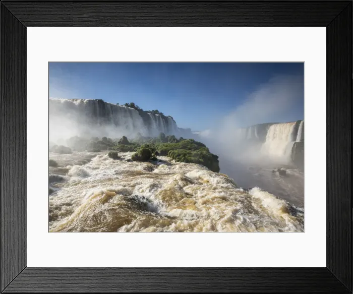 Framed Print : Iguacu Falls, Parana State, Brazil Framed Print : Iguacu Falls, Parana State, Brazil