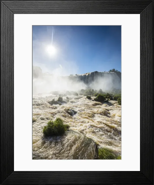 Framed Print : Iguacu Falls, Parana State, Brazil Framed Print : Iguacu Falls, Parana State, Brazil