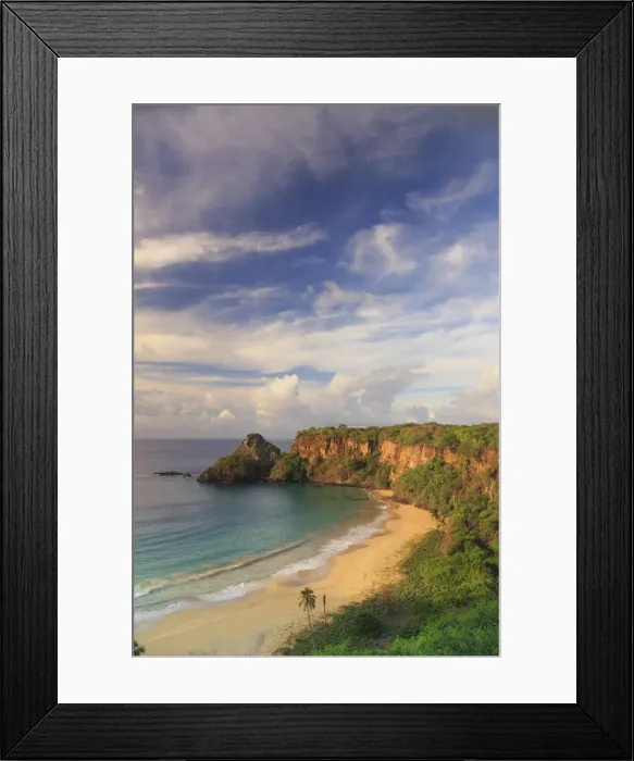 Framed Print : Brazil, Fernando de Noronha, Fernando de Noronha Marine National Park, Sancho Bay Framed Print : Brazil, Fernando de Noronha, Fernando de Noronha Marine National Park, Sancho Bay
